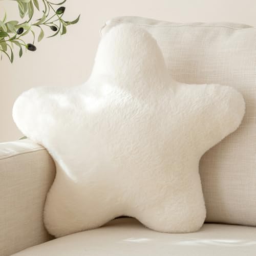 Znhinery Star Pillow Ivory