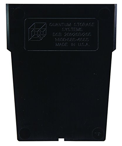 Quantum Storage Systems DSB201 Divider for Store-More 6" Shelf Bins, 5-3/4" x 3" x 1", Black (Pack of 50) image 2