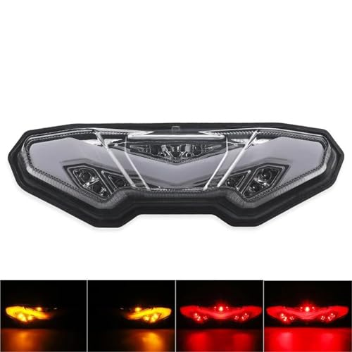 Luz trasera freno para Yamaha MT-09 2014-2016 con intermitentes integrados 2