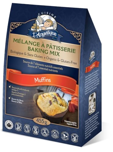 Mélange muffin sans gluten bio Cuisine L'Angelique 455g