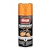 Krylon K03102007 Fluorescent Indoor/Outdoor Aerosol Paint, 11 oz, Yellow/Orange