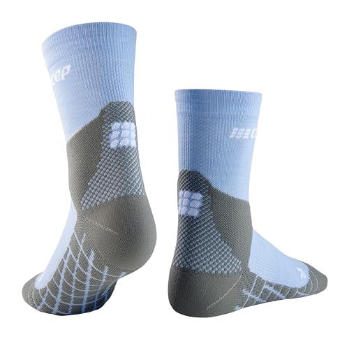 CEP Mens Hiking Socks, Light Merino Wool, Mid-Cut Crew2