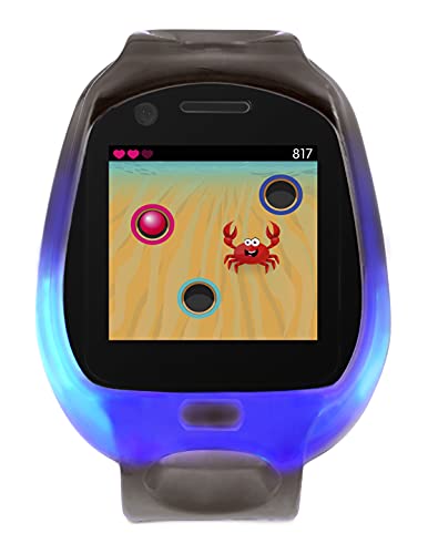 little tikes 487231EUC Tobi Robot Smartwatch para niños con cámara digital, video, juegos y actividades para niños y niñas, negro, a partir de 6 años, negro, Exclusivo en Amazon