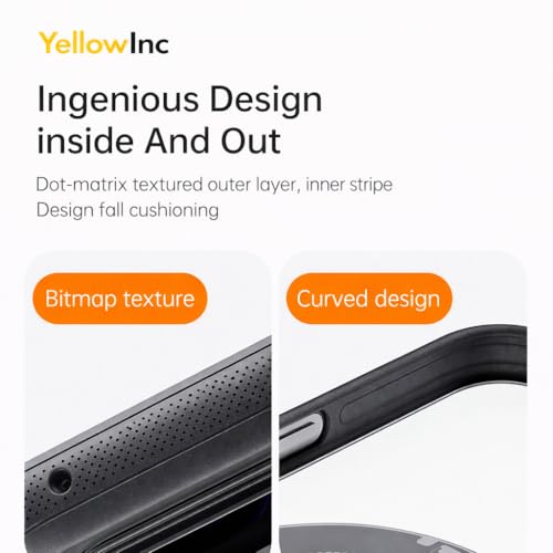 Image of Translucent Black Case for Google Pixel 10A, 360 Magnetic Stand, Alloy Metal Buttons, Aero-Space Grade Protection Cover (Swiss Frosted Black with Stand, Google Pixel 10a)