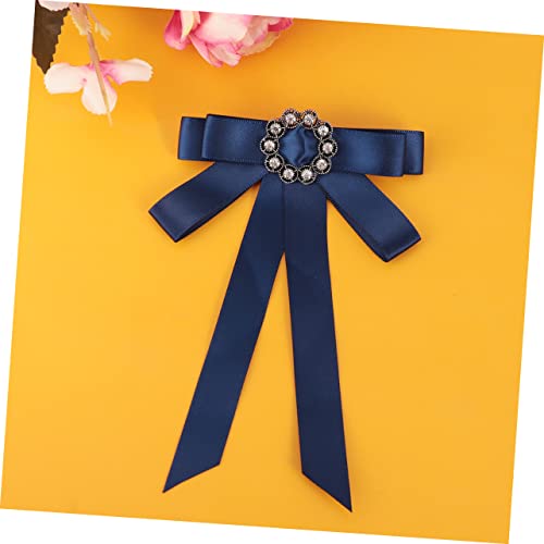 Brooche bowknot strass épingle décorative haute brillance - 6