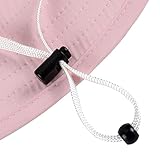 MASOCIO Baby Sun Hat Toddler Kids Girls Summer Bucket Hats Cap Girl 1 2 Years 12 18 Adjustable Age 6-24 Months Pink - Image 5