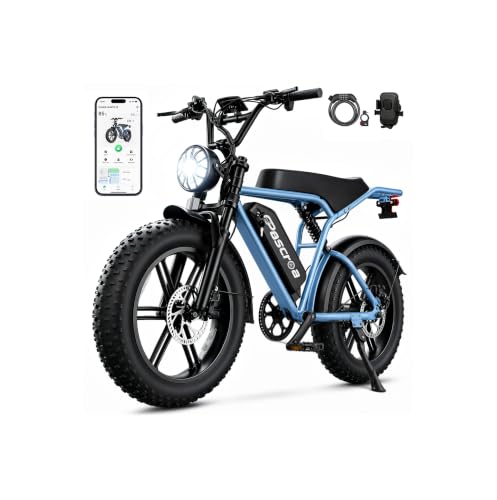 Electric Bike for Adults,2000W Peak 20" Fat Tire Ebike 28MPH 65/120 Miles image 4