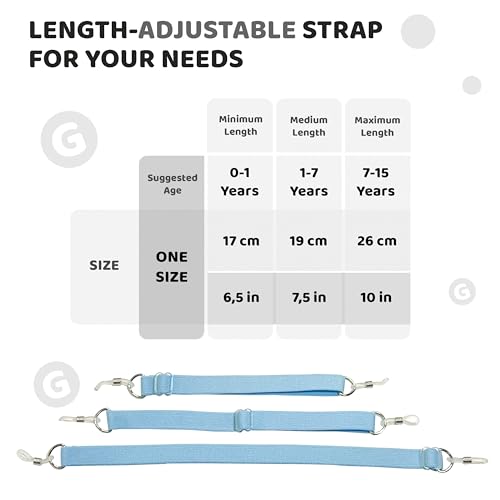 Image of Kids Sports Glasses Strap Kids Eyeglasses Straps Adjustable - 3 Pack Eyeglass Strap for Kids Glasses Sports Strap
