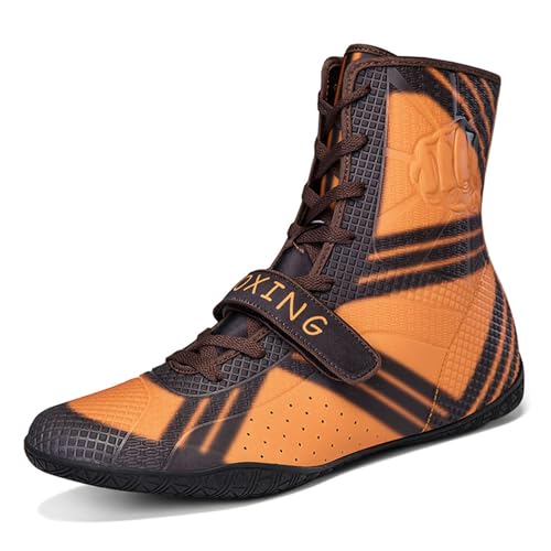 Wrestling Boxing Shoes for Men Lightweight Breathable Fitness Non Slip Training Shoes