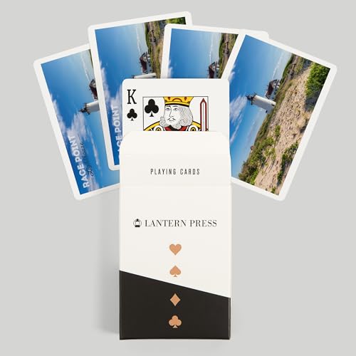 Lantern Press naipes poker tamaño estándar 52 cartas miniatura 6