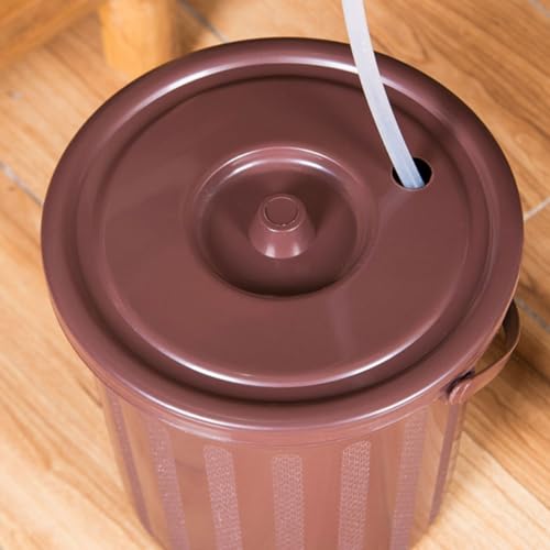 Caneca de residuos de té con tapa abatible 5 L miniatura 5
