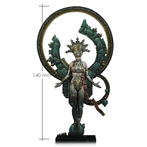 Figura modelo de resina guerrero fantasía 1:18 miniatura 5