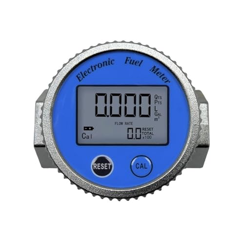 高精度燃料計デジタル表示 S 燃料流量計防水 S 流量計簡単にインストール(1 inch)