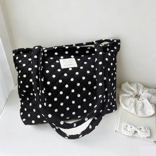 Image of Sunwel Fashion Top Zipper Floral Quilted Bag Small Tote Bag for Women