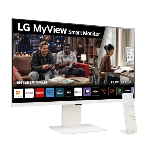 LG 32SR83U-W - MyView Smart Monitor, 32 Pulgadas, 3840 x 2160 (Ul...