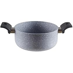 Cacerola Ceramica BEPER Origin Cacerola de 20 cm, Cerámica, Gris