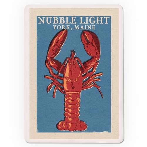 Lantern Press Baraja Póker York Maine Nubble Light 52 Cartas miniatura 3