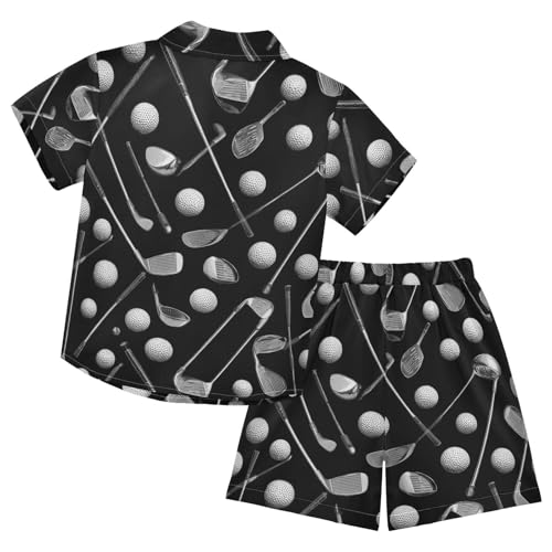 Image of Boccsty Red Strawberry Boy Summer Shorts Sets Hawaiian Toddler Boys T-Shirt & Pants 2 Pcs 3T-10T