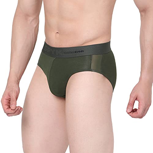 Image of Underjeans Men's Cotton Blend Regular Brief