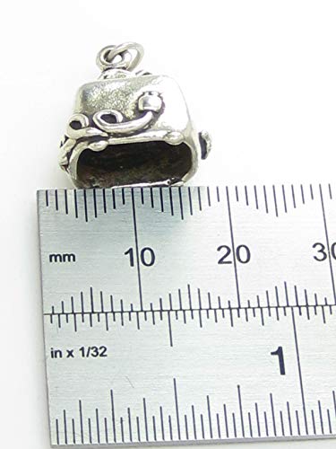 Ciondolo in argento sterling tostapane .925 x 1