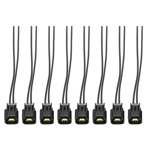Cableado de bobina de encendido resistente, arnés de conector 170646 para Ford, set de 8