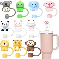 Stanley – Lot De 5 Couvercles De Paille En Forme De Fleur Compatibles Avec Les Gobelets De 0,7 Et 1,2 L, Embouts Réutilisables En Silicone Anti-poussière Pour Pichet Stanley