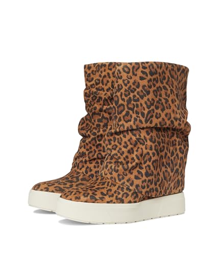 Botte mi-mollet GUESS Guinna pour femme en cuir noir elegant