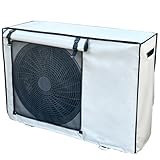 Protection complète : pluie, neige, soleil, feuilles tombées, dommages, poussière et petites particules de poussière, le climatiseur extérieur reste propre tout au long de l'année, éliminant les problèmes de nettoyage fréquent et offre une protection pour votre climatiseur extérieur