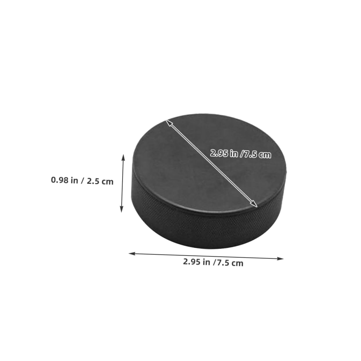 TOYANDONA Foam Hockey Pucks Pack Mini Ice Hockey Training Pucks for Boys and Girls Adults Competitions