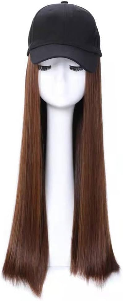 Wig Cap Women's Wig Caps, Long Straight Wig Wig Caps, Peaked Wig Caps, Suitable for Daily Dating Use Or Cosplay Hair Extension Cap (Color : 06)