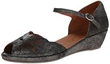 Gentle Souls by Kenneth Cole Women's Lily Moon Wedge Sandal, Graphite, 7.5