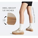 Damen Plateau Sneaker – Modische Chunky Turnschuhe, Bequeme Schnürschuhe für Alltag & Spaziergänge mit Nahtdetails – Bild 5
