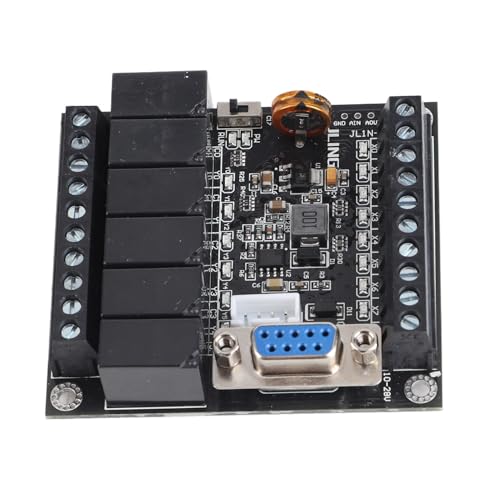 image for Walfront DC24V PLC Controller Kit Programmable Logic Controller Relay 