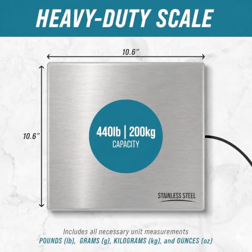 Báscula digital postal Smart Weigh capacidad 440 lb miniatura 2