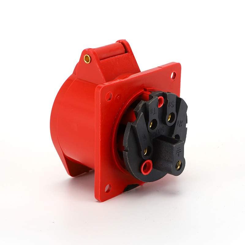 IEC60309 Waterproof CEE Industrial Connector Socket 5Pin 16A 380V-415V 3P+E+N IP44 (Type-6）