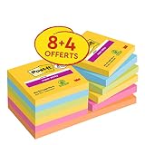 Post-it Super Sticky Notes, Couleurs Oasis, Pack de 5 Blocs, 90 Feuilles par Bloc, 76 mm x 127 mm, Bleu, Vert - Notes Super Adhésives pour Prise de Notes, Listes de Tâches et Rappels