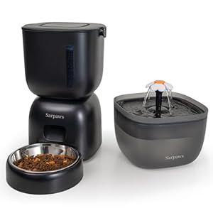 Sarpaws FW1 Automatischer Katzenfutter- und Wasserspender