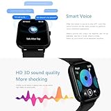 flintronic Smart Watch for Men Women, 1.83" Fitness Watch with Answer/Make Calls, ECG Monitor IP67 Waterproof Blood Oxygen Blood Pressure Heart Rate Sleep Monitor, Multi Sports Mode for IOS Android - Image 5