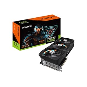GIGABYTE GeForce RTX 4090 Gaming OC 24G Graphics Card, 3X WINDFORCE Fans, 24GB 384-bit GDDR6X, GV-N4090GAMING OC-24GD Video Card