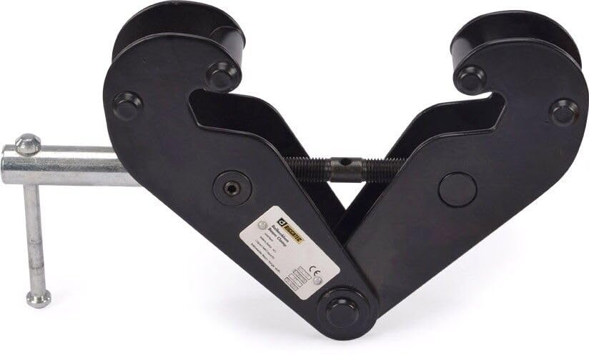 Attache de Poutre Noir 1t - 75-230 mm