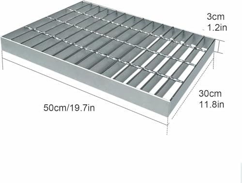 Grille de canal durable pour béton et rénovation de drainage extérieur