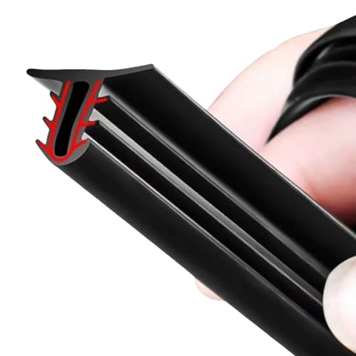 Strisce adesive per auto, cruscotto, isolamento acustico, in gomma, a prova di perdite, 1,6 m/2 m, per auto, cruscotto, parabrezza