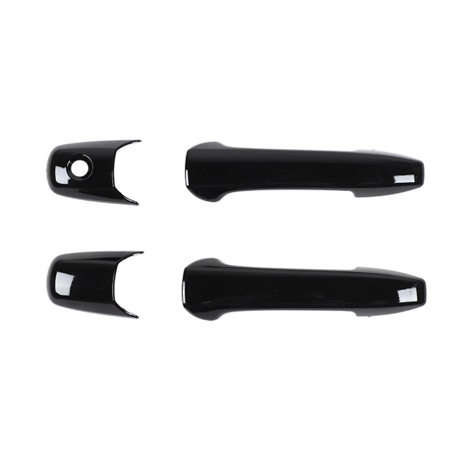 BQWYEDPL Fit for Mustang 2004-2013 2014 Car Door Handle Shell Decoration Cover Exterior Accessories ABS Car Door Latch Handle(A)