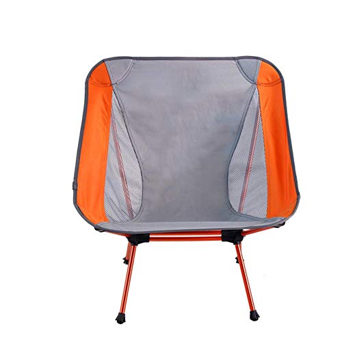 MXYMY Silla de Camping Plegable Ligera portátil para mochilero, Senderismo, Picnic