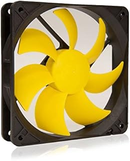 SilenX EFX-12-12Â PC Housing Fan Fan, Cooler & Radiator Fan, Radiator refoidisseurs (PC Housing Fan, 12dB, 1.08Â W, Yellow, 8Â â€“Â 12)
