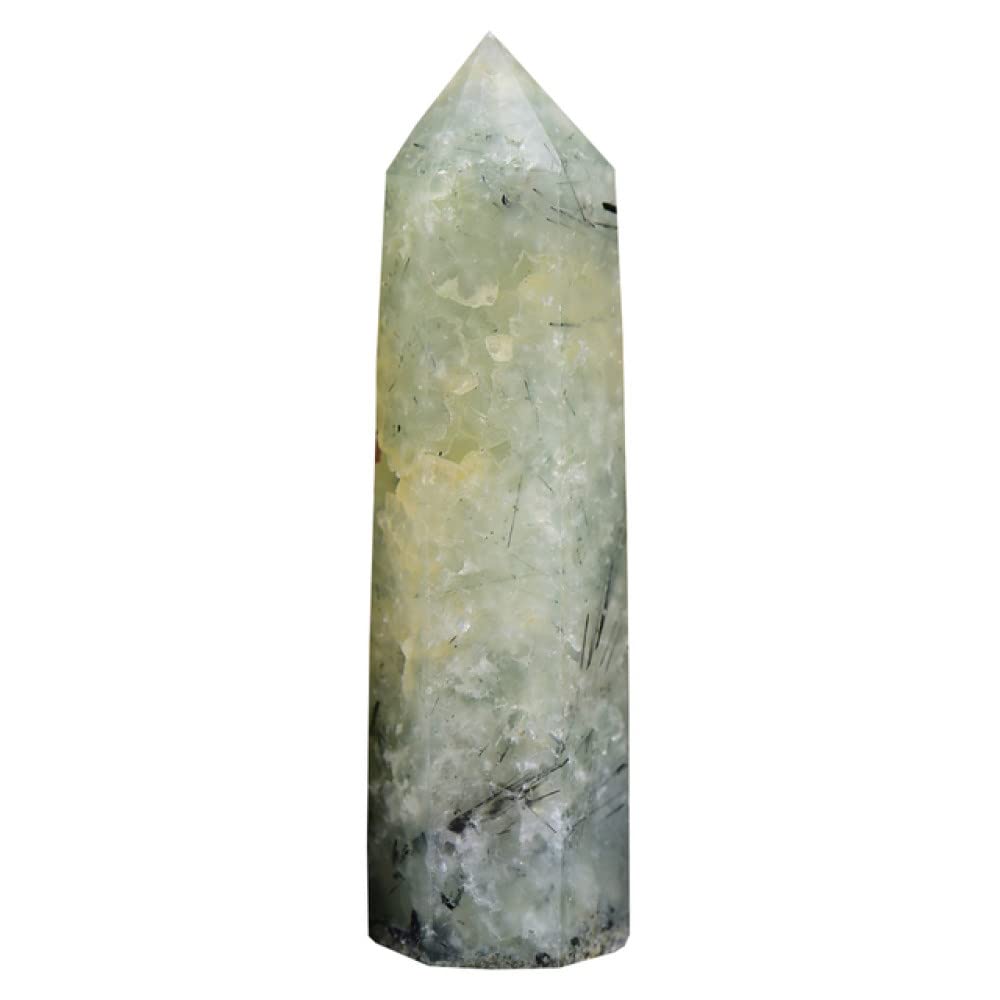 Torre de piedra de cristal natural cuarzo rosa de 70mm para decoracion