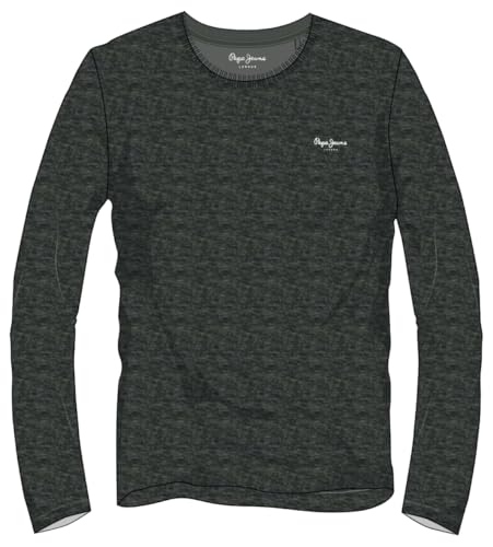 Pepe Jeans T-Shirt Long Homme col rond vêtement basique manches longues