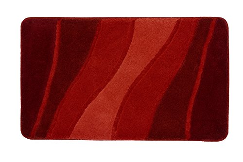 Preisvergleich Produktbild Meusch 2322468360 Badteppich Ocean, 60 x 100 cm, granat