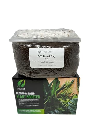 Myco Labs Co2 Boost Self-Activated Mushroom Grow Bag for Plants, Grow Rooms & Tents 2.0