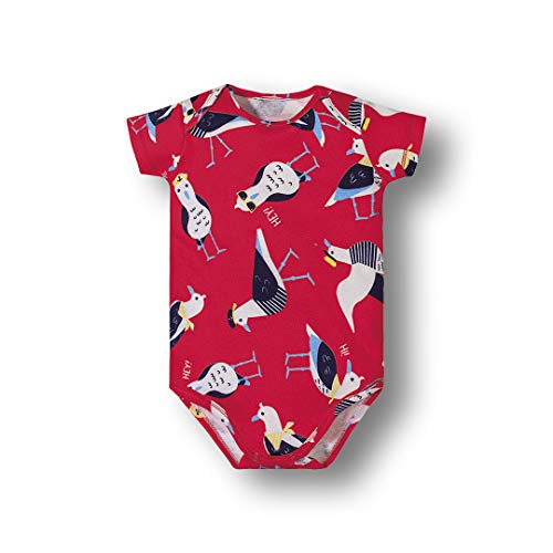 Kit Body 2 Pecas Recém-Nascido Marisol Play bebê-meninos, Vermelho, G